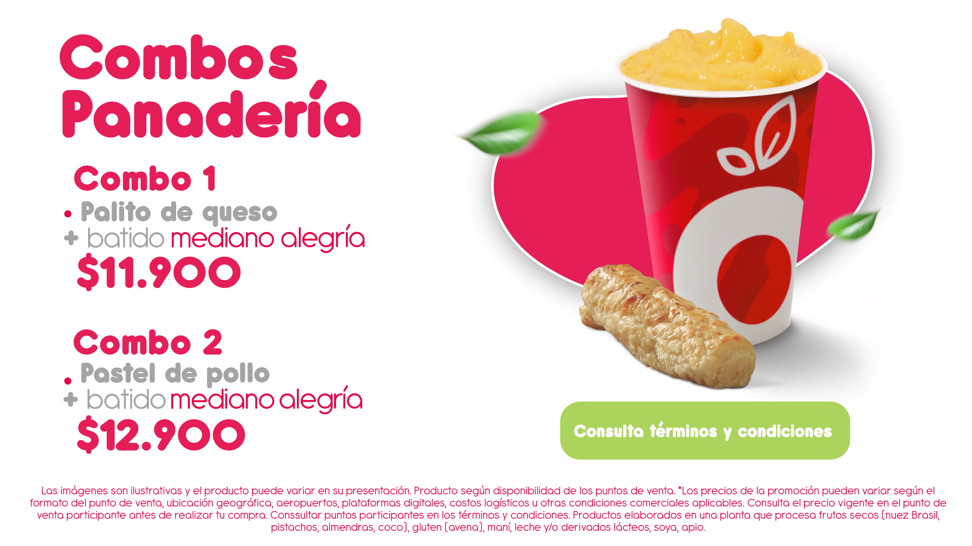 Combos-Panaderia Cosechas